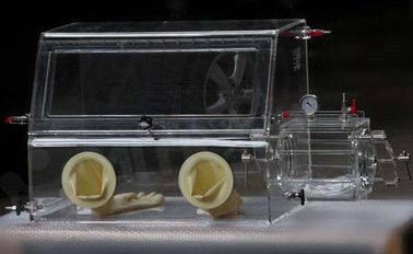 Mt Series Small Glove Box, Peralatan Akses Pintu Kering Glove Box Laboratorium Depan