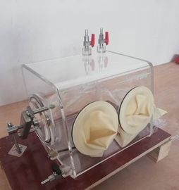 Table Top Lab Glove Box 1200 * 800 * 600MM Ukuran Kamar CE / ISO Standar Mt003-A