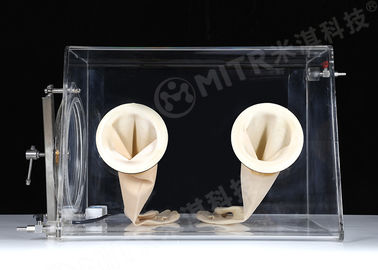 Lab Vacuum Acrylic Glove Box Dengan Membatasi Tingkat Vakum Untuk - 0,1 MPA