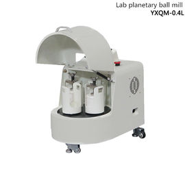 Semi Circle Planetary Lab Ball Mill Dengan Jar Gerinda Stainless Steel Kebisingan Rendah