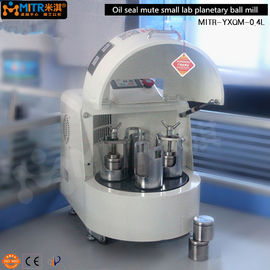 Semi Circle Planetary Lab Ball Mill Dengan Jar Gerinda Stainless Steel Kebisingan Rendah