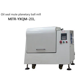 Bahan Carbon Steel Planetary Ball Mill Grinder Jenis Laboratorium Kontrol PLC