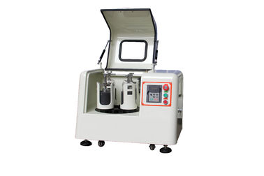 Bahan Carbon Steel Planetary Ball Mill Grinder Jenis Laboratorium Kontrol PLC