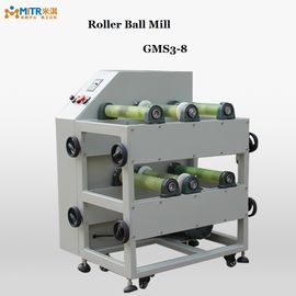 2 Roller Layer Lab Mill Mill Mesin, 1.1Kw Laboratorium Grinding Mill GMS3-8