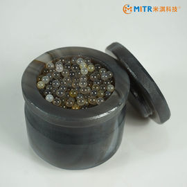 Guci Mill Gerinda Tahan Lama, Jar Agate 50ml Untuk Proses Grinding Laboratorium