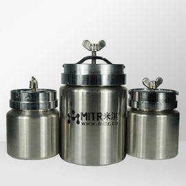 Mesin Penggiling Bola Roller Dua Lapisan Dengan Jar Gerinda Horizontal Stainless Steel