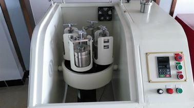 360 Derajat Roation Laboratorium Ball Mill Machine, Wet Ball Mill Gear Type Drive