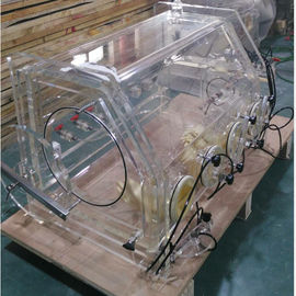 Bench Top Vacuum Glove Box Dengan Perlindungan Suasana Vakum Untuk Lab