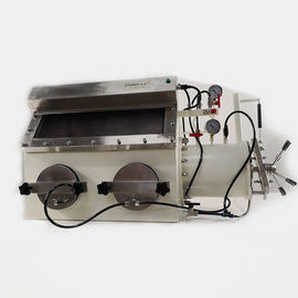 Stainless Steel Vacuum Glove Box Untuk Bahan Baterai Li Ion Tebal 6mm