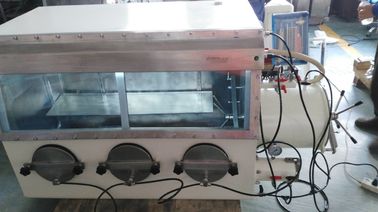 Lab Purifying Compact Glove Box, Kotak Sarung Tangan Suasana yang Terkendali Pemrosesan Gas