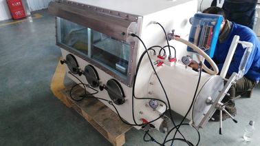 Lab Purifying Compact Glove Box, Kotak Sarung Tangan Suasana yang Terkendali Pemrosesan Gas
