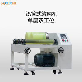 Micron Powder Milling Mesin Ball Mill Horisontal Dengan Rol Top Polyurethane