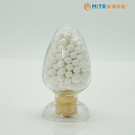 95% Zirconium Ball Mill Grinding Rentang Ukuran Media Hingga 30mm Tahan Aus