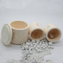 Skala Kecil Ball Mill Grinding Media Alumina Oksida Balls Abrasi Resistance
