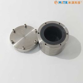 Agate Lined Stainless Steel Ball Mill Kontainer Jar Volume Vertikal 50ml