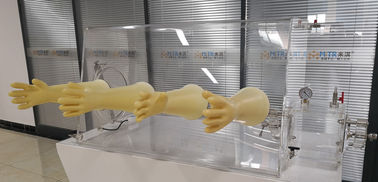 Sarung Tangan Laboratorium Tahan Kimia Untuk Kotak Sarung Tangan Akrilik Dan Kotak Sarung Tangan Stainless Steel