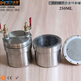 Tungsten Carbide Berjajar Vacuum Ball Mill Jar Digunakan Untuk Lab Planetary Ball Mill