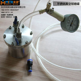 Stainless Steel Vacuum Ball Mill Jar 100ml - 10L Gunakan Super Power Grinding Milling