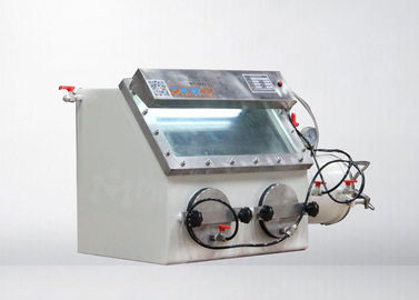 Baterai Stainless Steel Vakum Kotak Sarung Tangan Laboratorium / Ruang Vakum