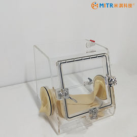 Sampel Struktur Lab Glove Box Dengan Ruang Eksperimen Suasana Inert