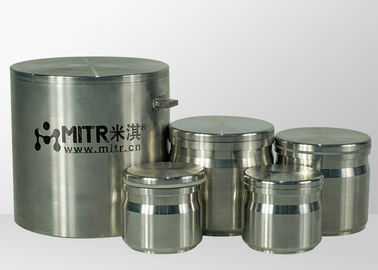 Guci Ball Mill Stainless Steel 50ml-2500ml Volume / Planetary Ball Grinding Jar