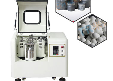 Super Fine Powder Planetary Ball Mill Equipment Jenis Vertikal Bahan Baja Karbon