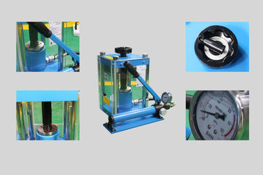 Mesin Press Tablet Lab Kecil 12 Ton Manual Hidrolik Untuk Sel Tombol