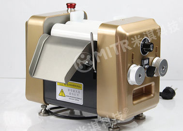 Three Roller Lab Ball Mill Dengan Zirkonia Keramik Rol Pigmen Atau Tinta Berkecepatan Tinggi