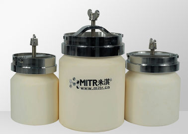 Alumina Wet Grinder Jar Untuk Roll Ball Mill / Jar Mill, Mesin Pencampur